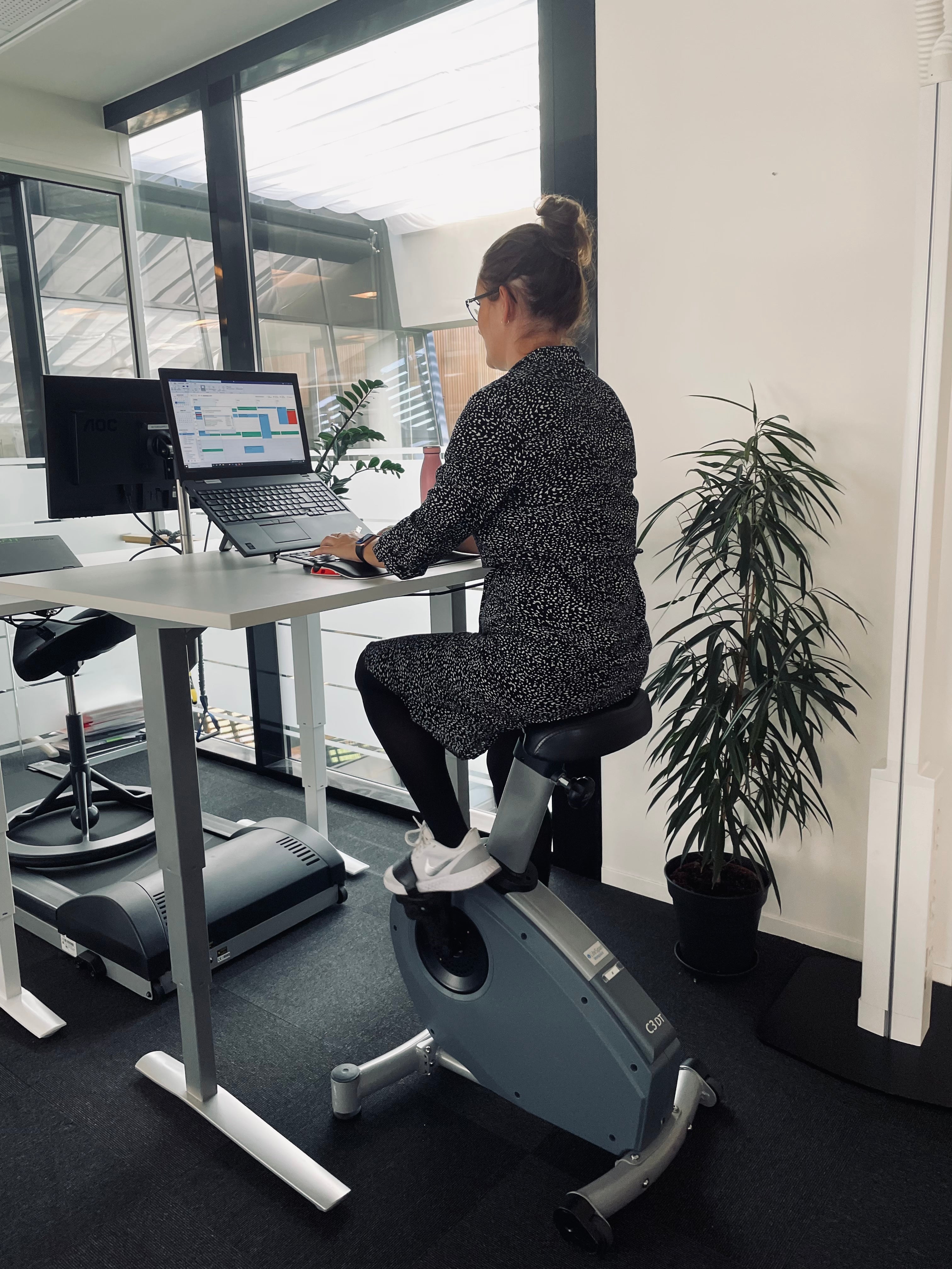 Kontorcykel / Desk Bike Grå (Secondhand)