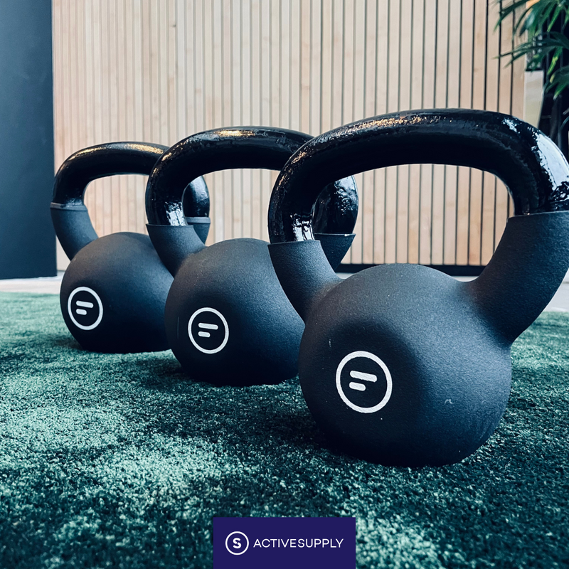 Kettlebell sæt (6 kg, 9 kg &amp; 12 kg)