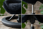 Backapp Smart, Black Grey, Alcantara Black, Black Ball
